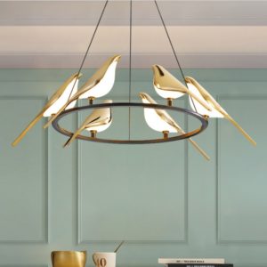 Nordic Minimalist Dining Table Bird Art - Enhance Your Living Room