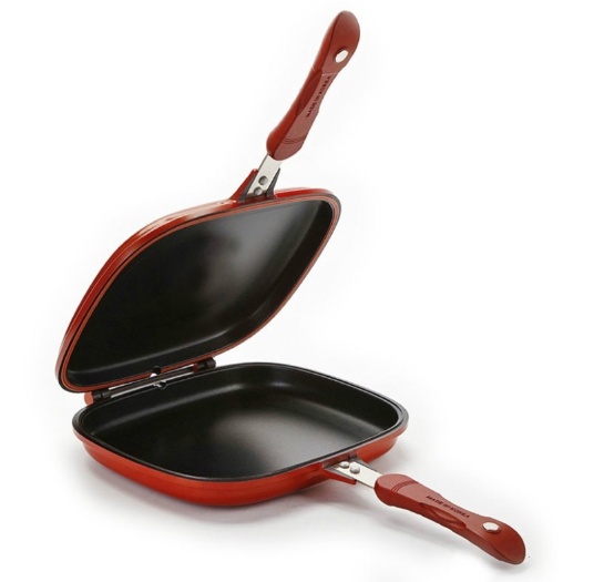 Frying Pan Non-stick: Innovative Double Side Flip Pan