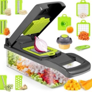 Manual Vegetable Chopper - Effortless Kitchen Gadget for Precise Chopping