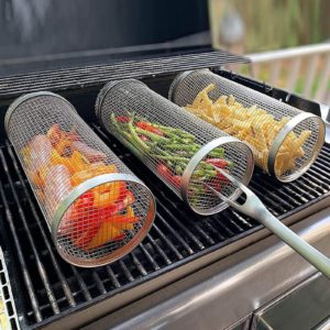 Grilling Basket for BBQ: Portable Outdoor Cooking