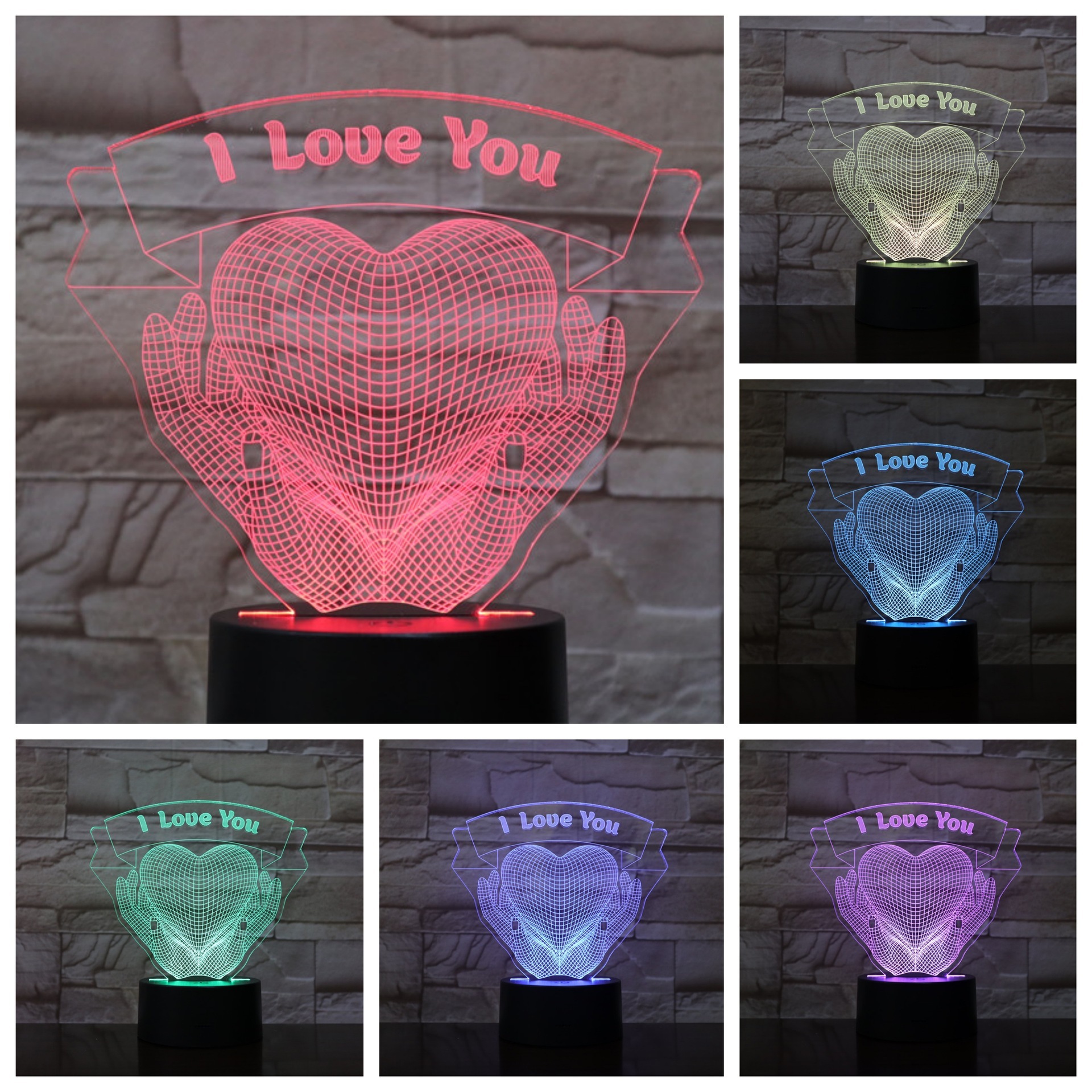 Love Night Light Gift - Perfect Valentine's Day Present