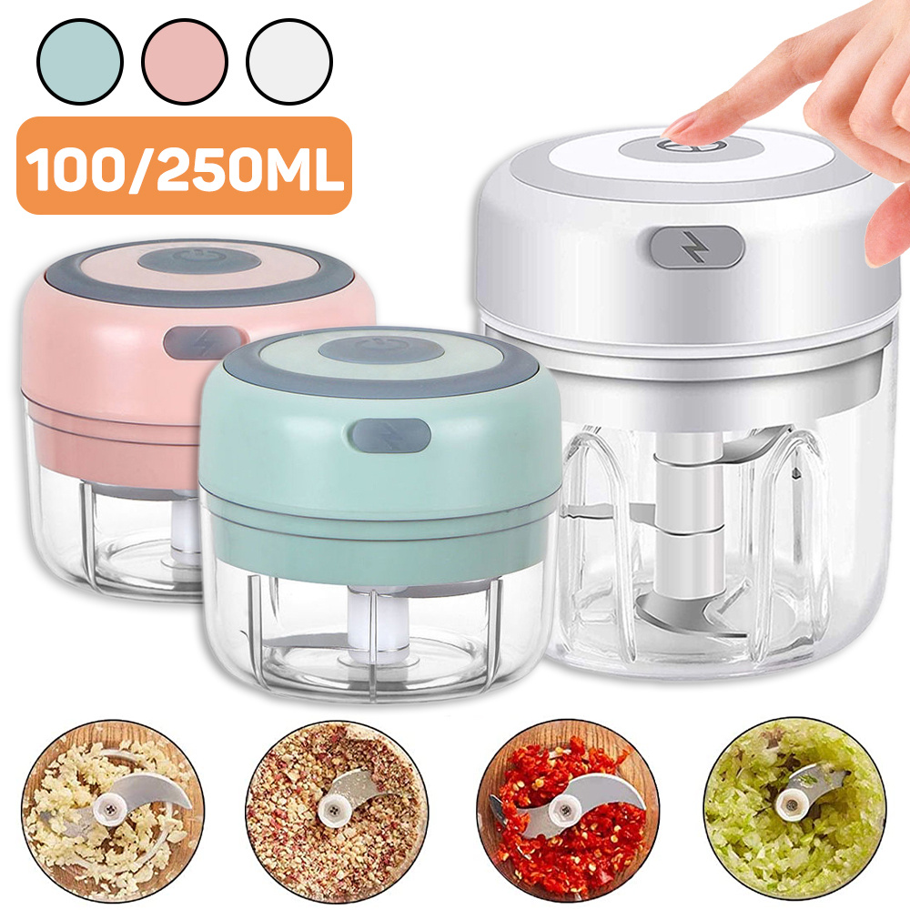 Electric Garlic Chopper - Mini USB Chopper for Efficient Kitchen Prep