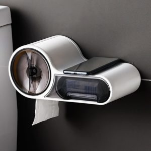 Bathroom Roll Holder - Convenient Home Toilet Storage