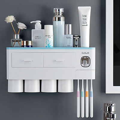 Magnetic Toothbrush Holder - Convenient Storage Solution