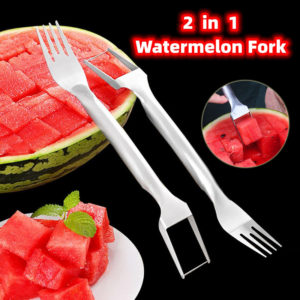 Watermelon Slicer Stainless Steel - 2 in 1 Fruit Cutter