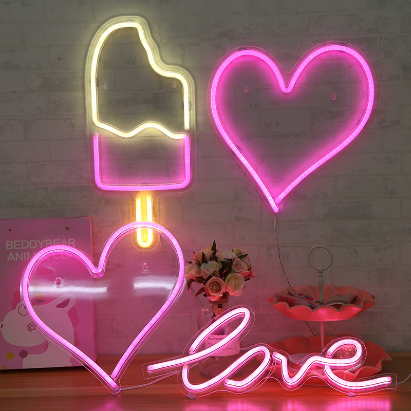 Neon Decoration Creative Wall Lamp: Enhance Your Space