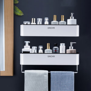 Wall-Mounted Bathroom Shelf: Organize with Style