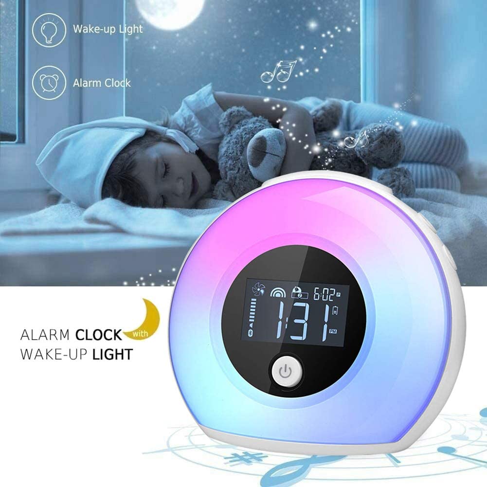 Smart Table Lamp Speaker - New Design House Night LED Alarm