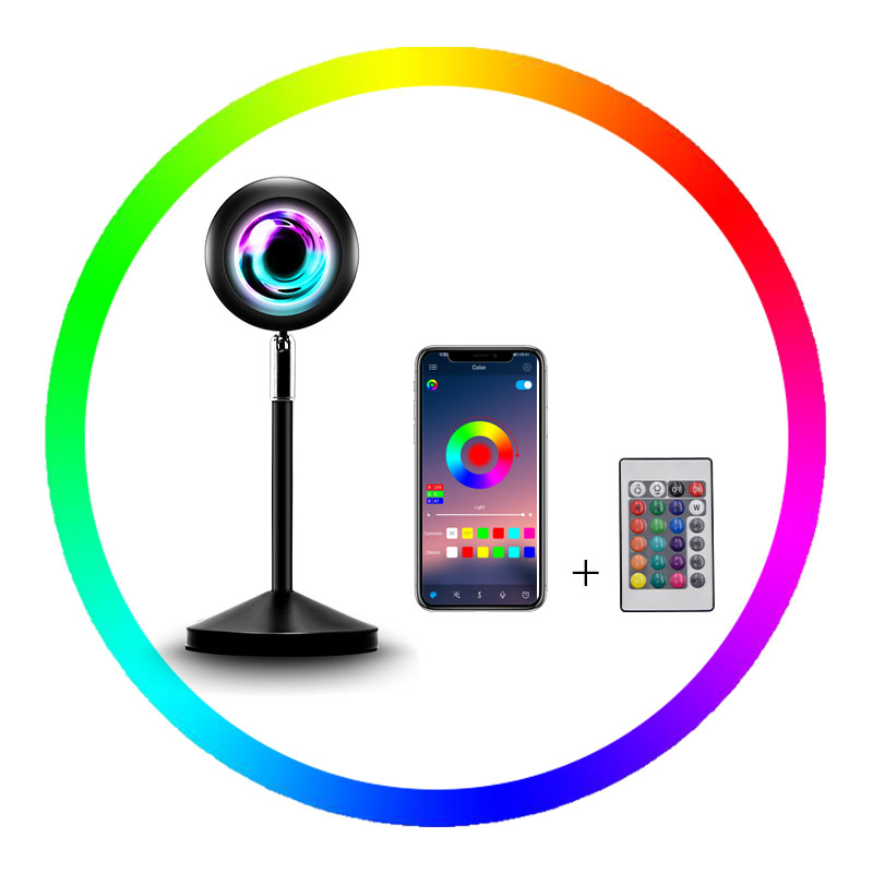 Projector Sunset Light: RGB 16 Colors with Smart App Control