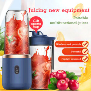 Portable Mini Juicer Blender - 6blade Smoothie Extractor