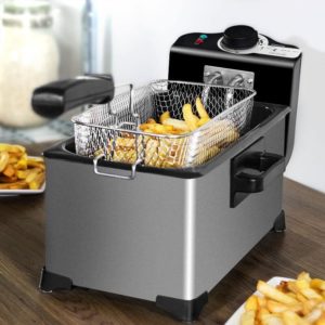 French Fries Electromechanical Fryer for Crispy Delights