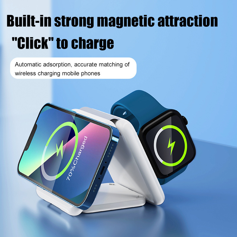 Magnetic Wireless Charger 3-in-1