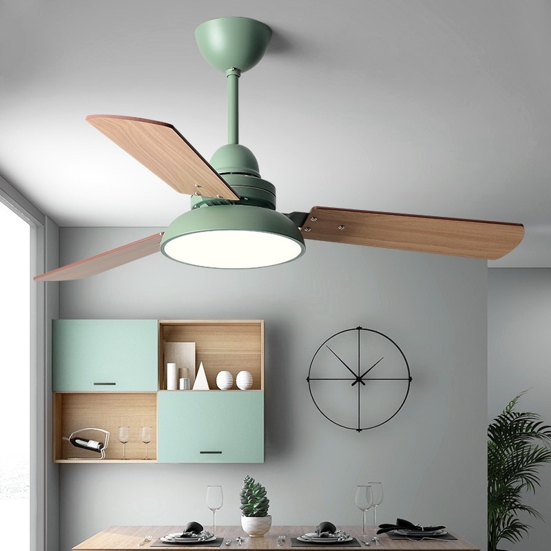 Nordic Ceiling Fan Lights Chandelier | Quiet Dining Room